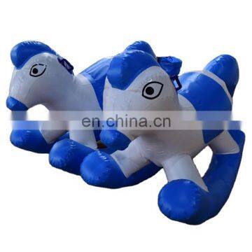 Customized Inflatable Horse Water Toys Funny Kids Water Amusement Park Accessories For Sale