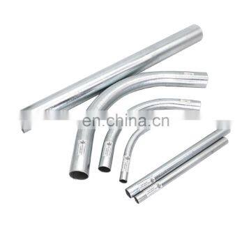 High strength steel EMT pipe UL797 conduit with smooth interior surface for wiring works