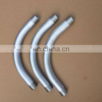 Green and Sustainable Hot Dip Galvanized Rigid Elbows Steel Pipe Tubing Bends ERW Fittings With ANSI Standard UL6 Listed