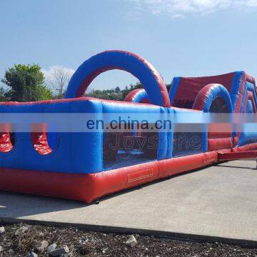 Commercial Inflatable Obstacle Course Game Slide Bouncer With Pool photo-4