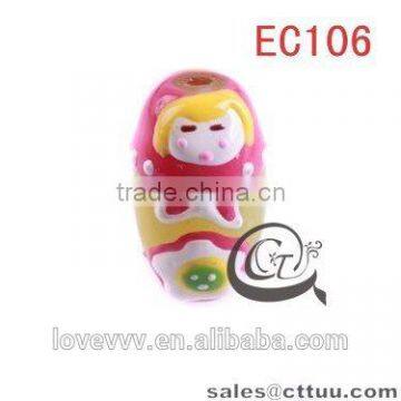 Acrylic Glass Various Shape Round Cube Beads EC105(DIY) photo-2