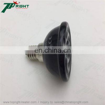 Safty Ceramic Infrared Heater Lamp Heating Element at Flat Bottom in 85*110mm at 220V /100W photo-2
