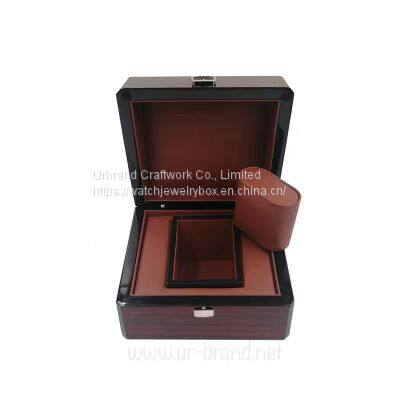 Paint Wooden Watch Box Temporary Watch Box Jewelry Packaging Box Paint Storage Collection Gift Box photo-2