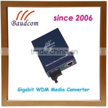 China supplier 10 100M Single fiber WDM media converter