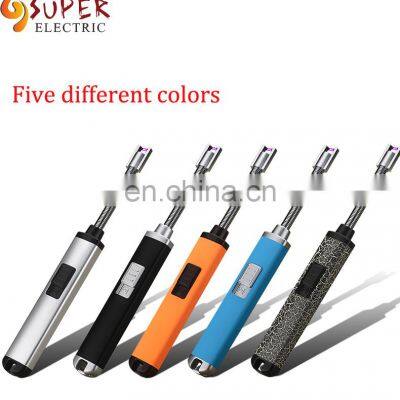 Cheap Stainless Steel Candel Rechargeable Custom Electric Bbq Lighter photo-2