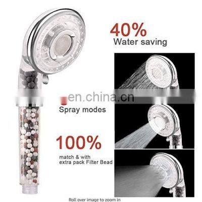 Handheld Filter Filtration Ionic Showerhead 200% High Pressure 40% Water Saving With 7 Sprays Shower Head photo-2