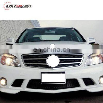 C-class w204 c63 Astyle 2007-2010y body kit fit for W204 pp material body parts front bumper rear bumper side skirts