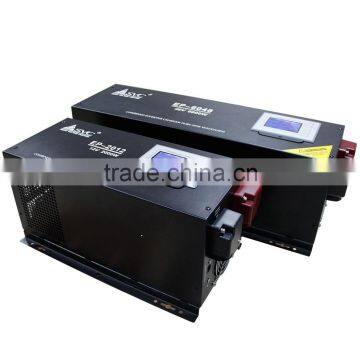 China 5KW Combined Charger Pure Sine Wave CPU LCD 48V Solar Inverter photo-3