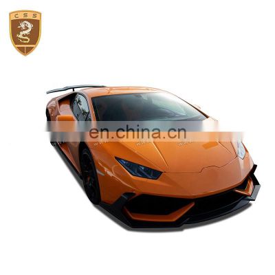 High Quality DMC Style Carbon Fiber Front Bumper Lip For Lambor Huracan LP610