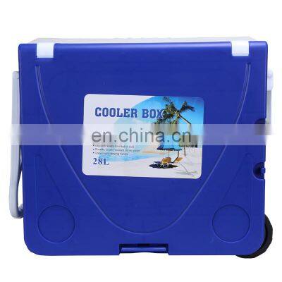 GINT 28L Portable Factory PP Plastic Beach Party Hard Travel Cooler Box