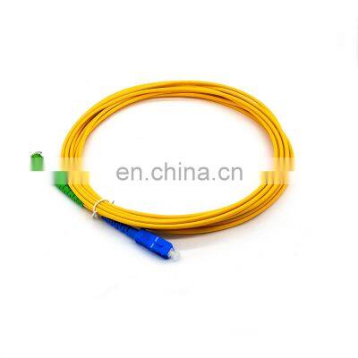 e2000 Simplex Single mode G652D Fiber Optic Patch cord Fiber Jumper sc/upc-e2000/apc patch cord