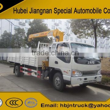 3.2ton JAC Cargo Crane Truck