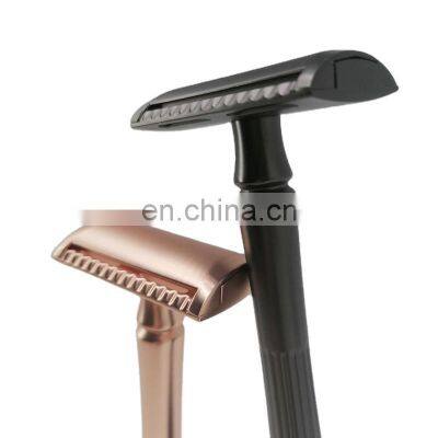 Colorful Double Edge Metal Shaving Adjustable Safety Razor Eco Friendly Women's Shave Razor photo-5