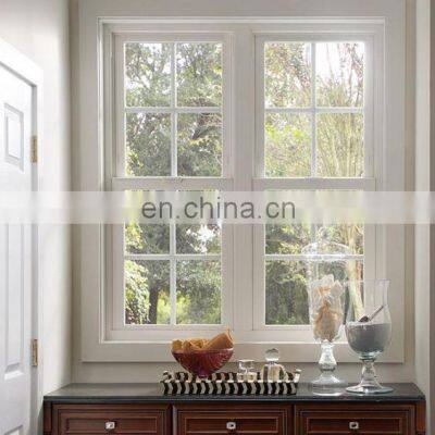 Factory Direct Prices Easy to Clean Laminated Glass Powder Coated High Quality Profile Slide up Aluminum Single Hung Window