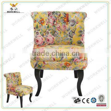 WorkWell comfortable cotton fabric upholstered wood&classic children sofa Kw-D4036                        
                                                Quality Choice