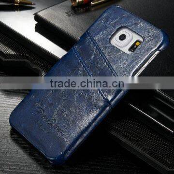 Best Quality PU Leather Case for S6 Edge Cover, for Samsung S6 Edge Phone Case