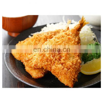 Best selling single frozen horse mackerel fillet breaded