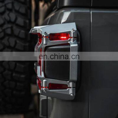 High Quailty Sliver Taillight Cover for Jeep Wrangler JK 07+ Accessories Rear Lamp Cover for Jeep From Maiker photo-4