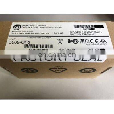 5069-OF8 /A 2020 CompactLogix 5000 Analog Output Module New Sealed 8 Channel PLC 5069-OF8