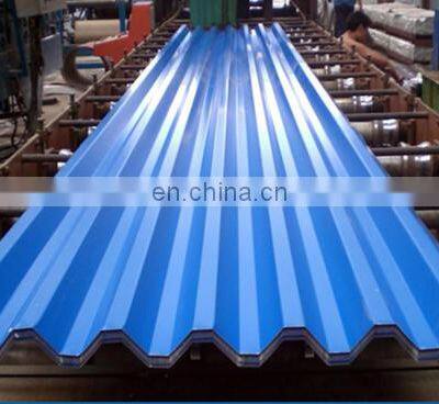 China 0.45mm Ppgi Color Coated Zinc Corrugated Metal Roofing Sheet