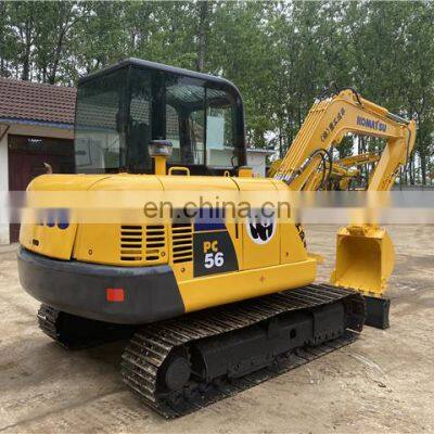 Excellent condition komatsu pc56 in stock now , Used komatsu excavator , Komatsu pc35 pc55 pc56 pc70