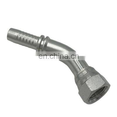 Customized Zinc Plated High Pressure Stainless Carbon Steel Oil Pipe Connection Hydraulic Fitting photo-3