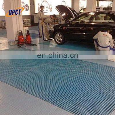 Anti slip anti corrosion car wash frp grating floor grating tree grating