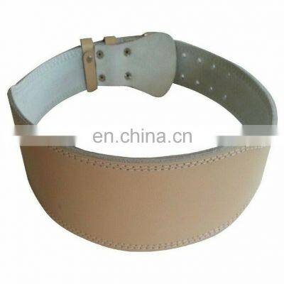 Manufacture Top Selling Custom Made Weight Lifting Leather Belt photo-4