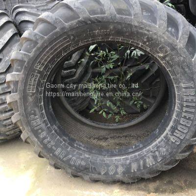 Grass Feeder Tire 495/45R22.5 445/50R22.5 Thickened Wide Body Tire photo-4