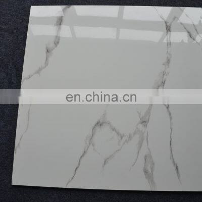 Discontinued Marble Slabs Kitchen Super White Porcelain Large Format Ceramic Flooring Effect Glazed Tiles