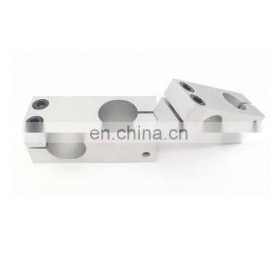 Aluminum Stainless Steel Cross Wire Clamp 5 Way Steel Rod Wire Rope Cross Clamp photo-5