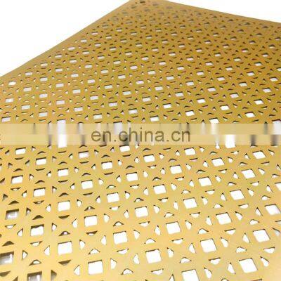 Manufacturer Factory Direct Sale Spray Color  Punch Mesh Interior&Exterior Decoration