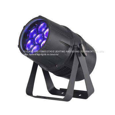 Outdoor Par Can High Quality Led Waterproof Light Stage 7pcs 40w Wash Rgbw 4in1 With Zoom Par Light