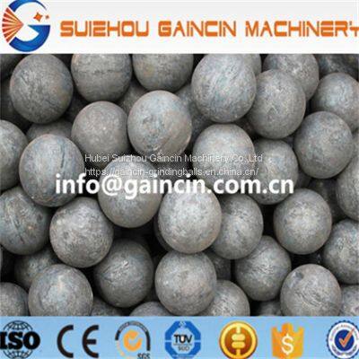 dia.70mm forged steel mill balls, dia.50mm steel grinding media balls, grinding media steel balls