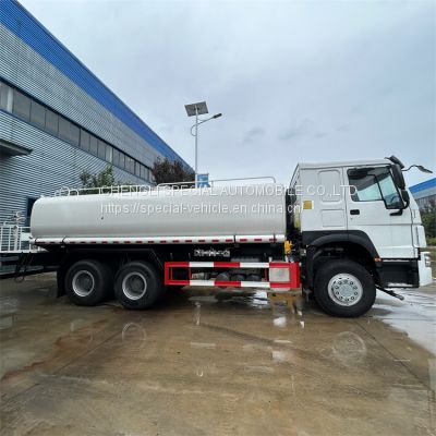 Best selling Sinortruk Howo  18000Liter 6✖4 Water Tank Truck for sale