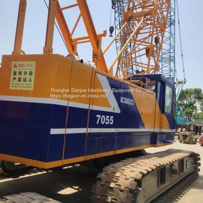 Used KOBELCO 7055 cranes with good performance for sale