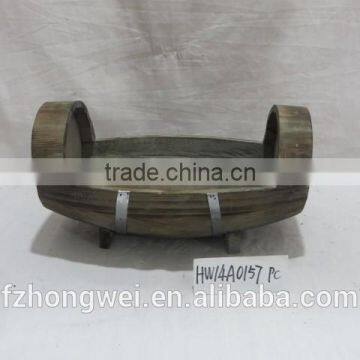 Hongwei 2014Antiquated Natural Wood Wine Shelf&Wine Holders&Wine Racks