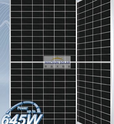 700W-720W HJT 210mm 132-cells Bifacial Half Cell Double-glass Mono Crystalline Solar Modules