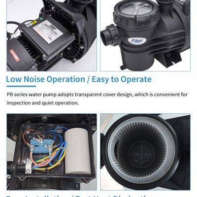 High Quality Commercial Electric High Speed 1.5hp 2hp 3hp Swimming Pool Water Pump photo-6
