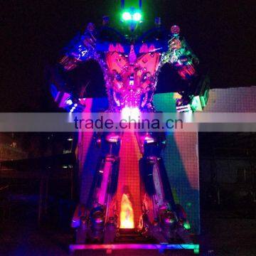 9 Meters High Optimus Prime , Large Modern Famous Arts Iron Sculpture for Outdoor Decoration photo-2