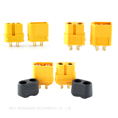 Amass Genuine XT60U XT60 XT60H-F/M connectors with back house Male Female battery connectors XT60U XT60 XT60H-F/M