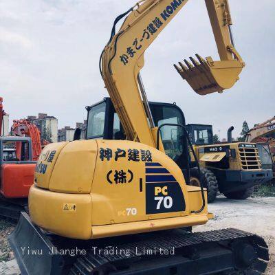 komatsu pc70-8 excavator mini digger used excavator cheap price