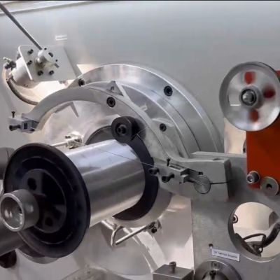 Solar Cell PV Round Soldering Ribbon Production Line For Making Round Ribbon