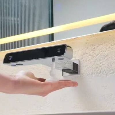 Automatic soap dispenser for airport restrooms