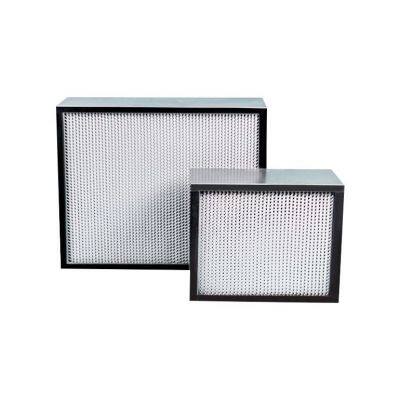 0.3 Micron Deep-Pleated HEPA Particle Air Filters with clapboard HEPA media filter for Cleanroom