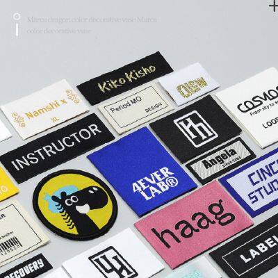 Ribbon Washing Label Clothing Label Silicone Label photo-4