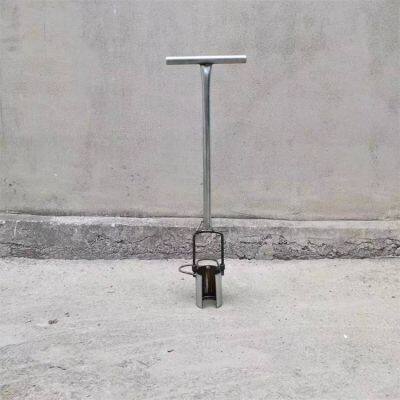 76mm Diameter Double-handle Pepper Seedling Planter, Handheld Foot-operated Seedling Planter, Small Melon Transplanting Device photo-2