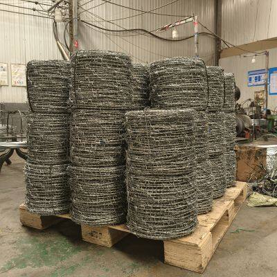 Оцинкованная в расплаве колючая проволока, колючая жгутовая сетка, оцинкованная стальная колючая проволока