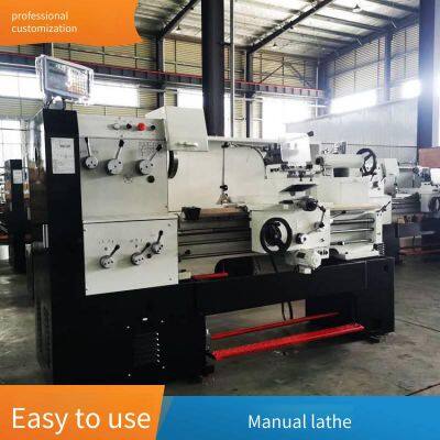 Shandong Jiucheng C6140 General Lathe, Small Hard Rail General Lathe, Horizontal Large Aperture for Metal Cutting