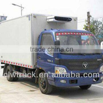 Foton 5 tons refrigerator van truck in Peru